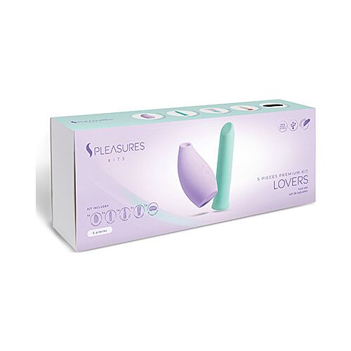 Lovers Kit S Pleasures Kits med Klitorissuger og vibrator