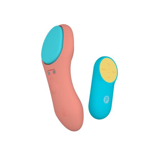Party Color Panty Fjernbetjening Vibrator i Orange