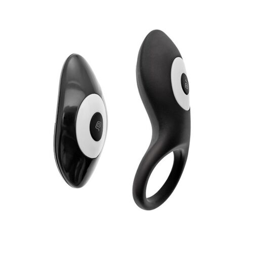 Vibrio Ring Black fra S Pleasures til spændende oplevelser