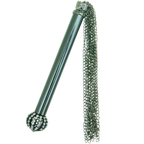 Tickler Sportsheets Midnight Jeweled Chain til Sensorisk Leg