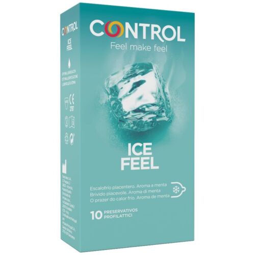 Control Ice Feel Kondomer - Forfriskende Mintkulde