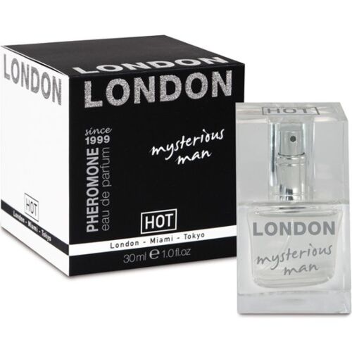 Pheromonparfume HOT London Mysterious 30ml med aktive feromoner