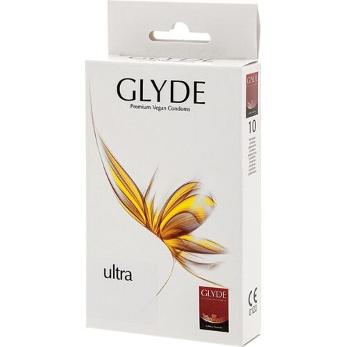 Præventionsmiddel Glyde Ultra 10 Stk – Veganske og Smørende