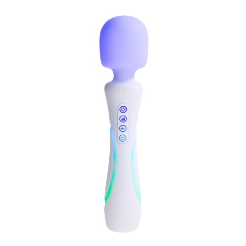 Vibrerende Stimulator Paradise Pleasure The Wand med RGB lys