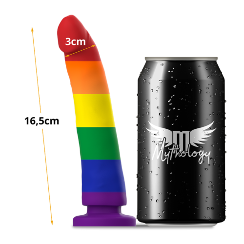 Dildo MYTHOLOGY Devon Pride M med stærk sugekop