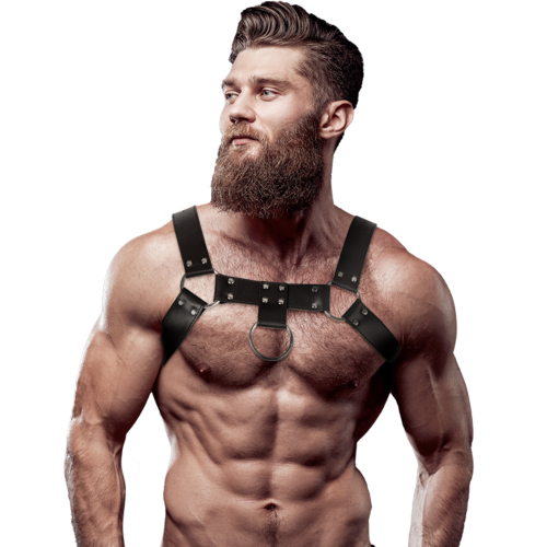 Arnés FETISH SUBMISSIVE ATTITUDE - Justerbart design til mænd