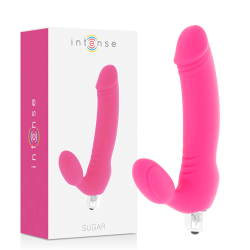 Dildo INTENSE HIGH TECH Sugar Seven med klitorisstimulering