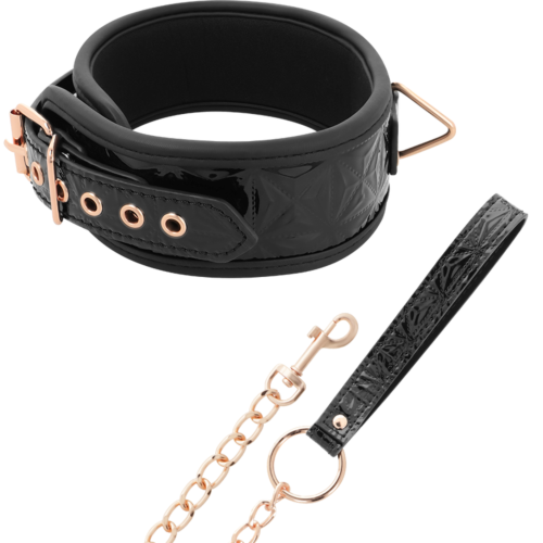 Bondage Halsbånd BEGME BLACK EDITION Premium Vegansk Læder
