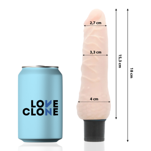 Vibrator LOVECLONE SVEN med selvlubrikerende teknologi