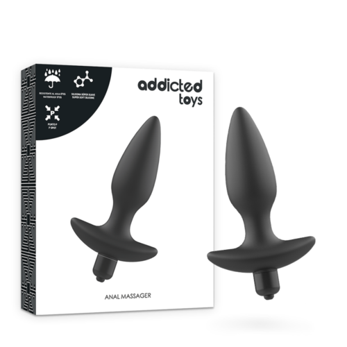 Analplug Vibrator Addicted Toys med kraftig prostata stimulation