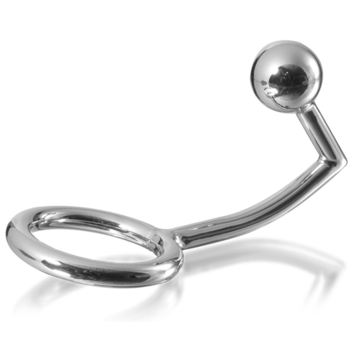 Ring METAL HARD med Anal Krog 45mm