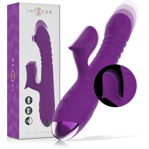 G-punkt Vibrator INTENSE IGGY med Klitorisstimulator