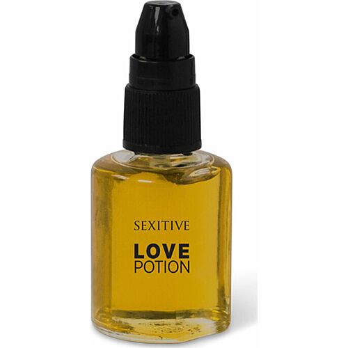 Massageolie SEXITIVE Love Potion Champagne og Frambueza