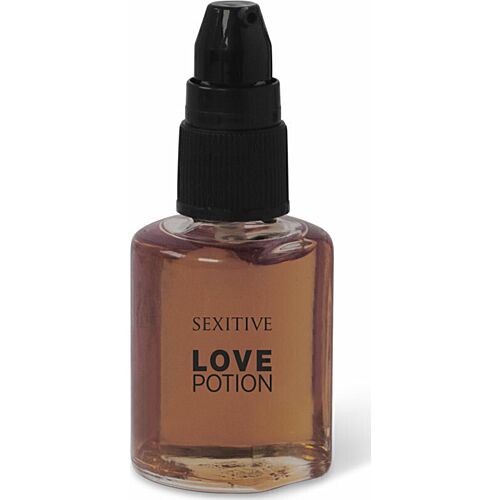 Massageolie SEXITIVE Love Potion Chocolate med chokolade-smag