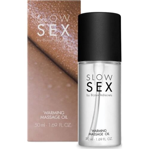 Bijoux Slow Sex Massageolie med Varmeffekt 50ml