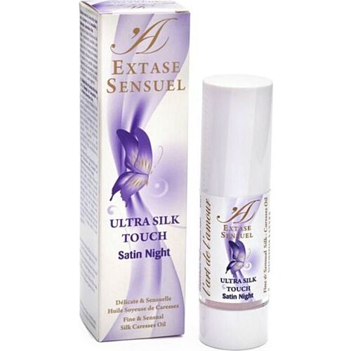 Massageolie EXTASE SENSUAL Satin Night med ultra silkeagtig tekstur