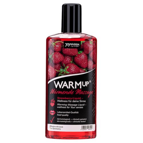 Massage Olie JOYDIVISION WARMUP Jordbær 150ml