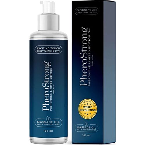 Massageolie PheroStrong Limited Edition med Feromoner