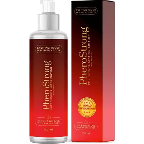 PheroStrong Limited Edition Massageolie med Pheromoner