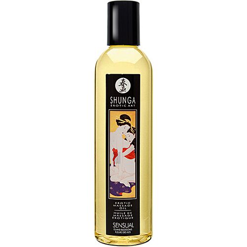 Shunga Sensual Erotisk Massageolie – 60ml Tester