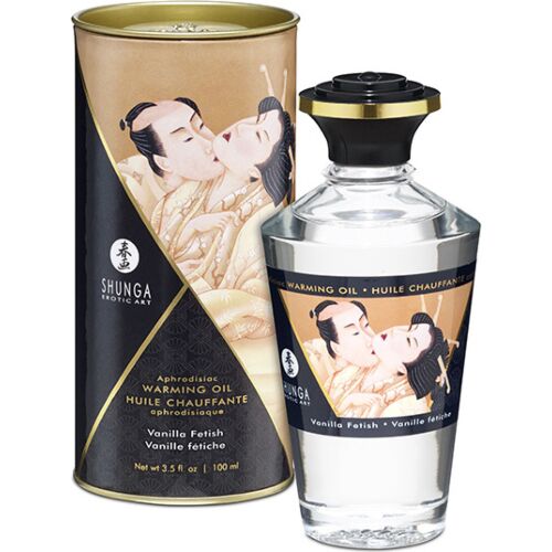 Shunga Oils Fetish Vanilla Varmende Massageolie
