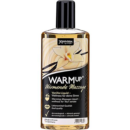 JOYDIVISION WARMUP Varmende Vanilje Massageolie 150ml