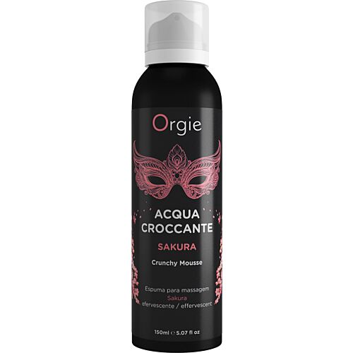Massage Skum Orgie Acqua Crocante Sakura med Brusende Bobler