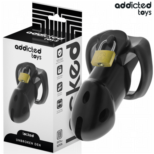 BDSM Penisbur XAFKET af ADDICTED TOYS LOCKED 9,8 CM til Fuld Kontrol