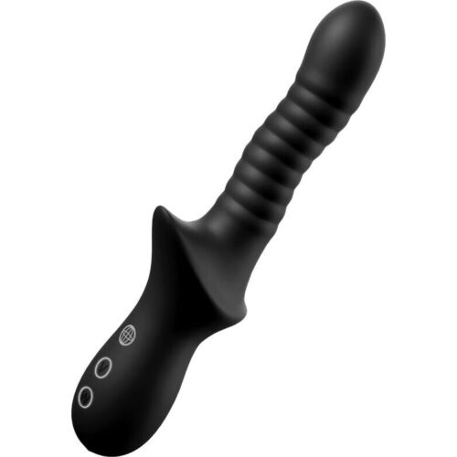 Analvibrator FETISH FANTASY ELITE Pleasure Wave, genopladelig, sort
