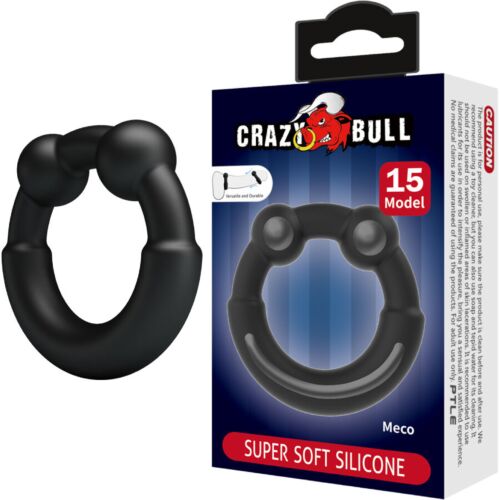 Silicone Ring Crazy Bull Model 15 med Justerbar Pasform