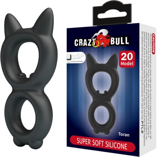 Ring Crazy Bull Model 20 for Forbedret Mandlig Kontrol