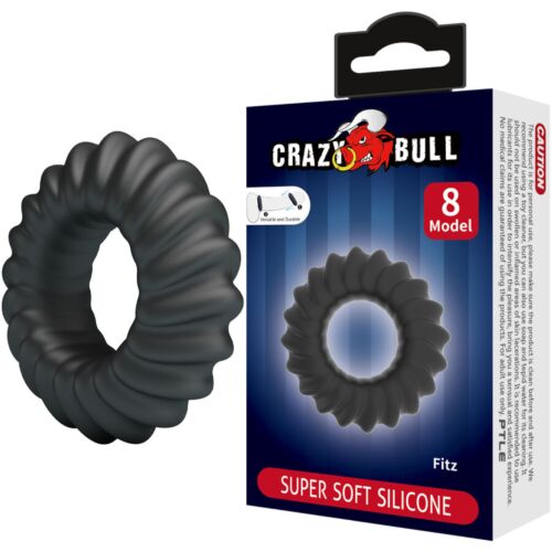 Silicone Ring Crazy Bull Fitz Model 8 til Forbedret Kontrol