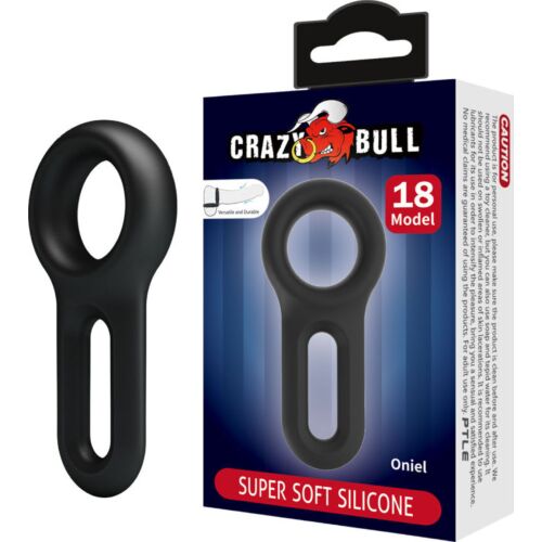 Ring Crazy Bull Model 18 til forbedret mandlig intimitet