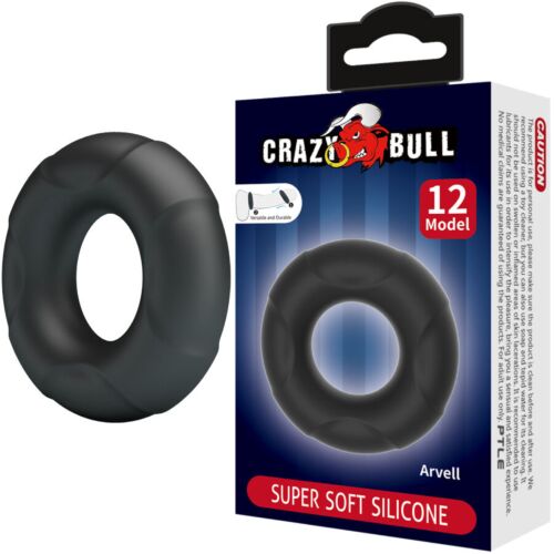 Penisring Crazy Bull Model 12 med ergonomisk pasform
