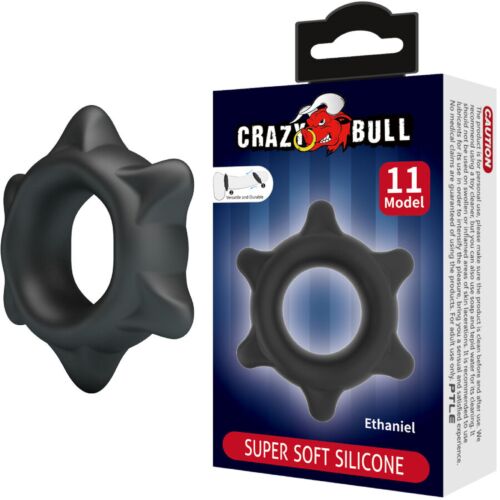Silicone Ring Crazy Bull Ethaniel Model 11 til mandlig nydelse
