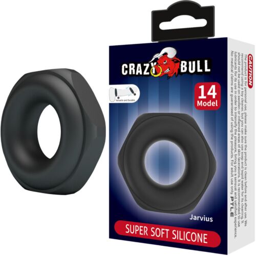 Silicone Ring Crazy Bull Jarvius Model 14 til mænd
