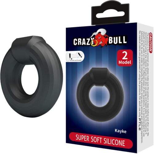 Silicone Ring Crazy Bull Kayke Model 2 til mandlig intimitet