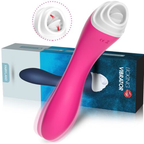 Udforsk Armony Fairyland Licking Vibrator i Fuchsia