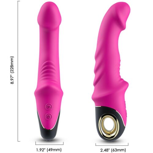 Oplev ARMONY Joyblade Dildo Vibrator i Fuchsia