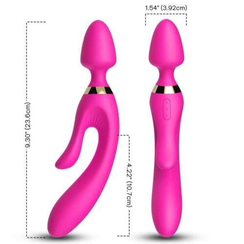 Vibrator ARMONY MASSAGERS Rabbit med 18 vibrationsindstillinger