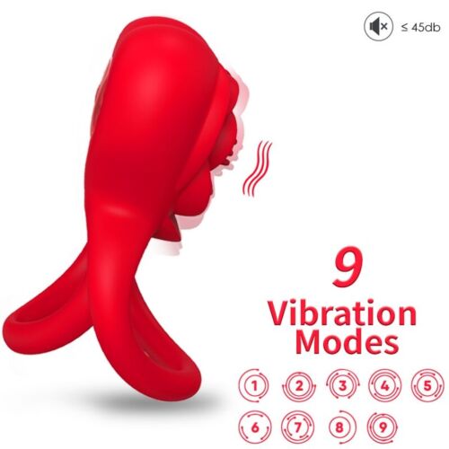 Ring vibrator ARMONY - HEART RED