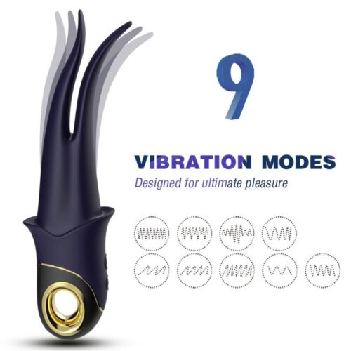 Vibratoren ARMONY Shadow dobbelt-hoved stimulering