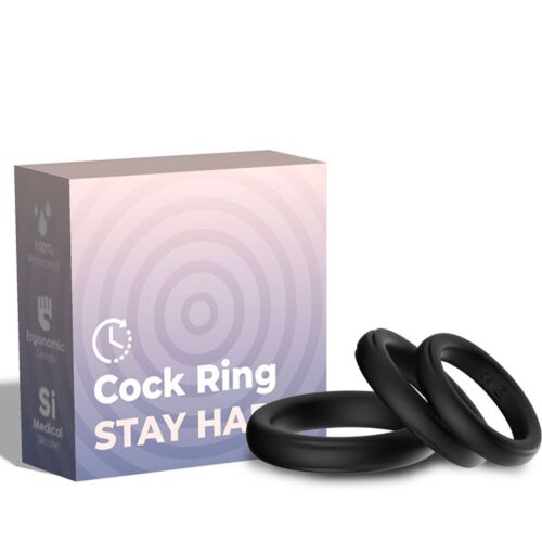 Anring ARMONY FOR HIM - Tredobbelt silikonering