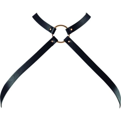 Bijoux Maze Kryds Sele — Justerbar Vegansk PU