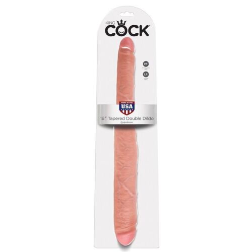 Double Dildo King Cock 40,6 cm | Realistisk Design