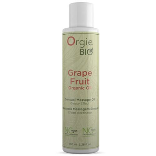Økologisk Massageolie Orgie Bio Grapefrugt 100ml