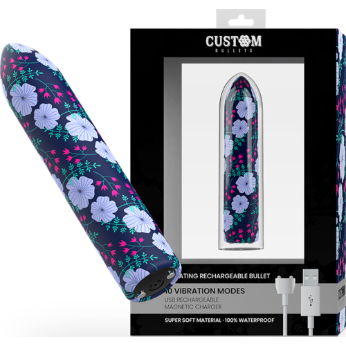 Vibrerende Bullet Custom Bullets Spring med 10 Intensiteter