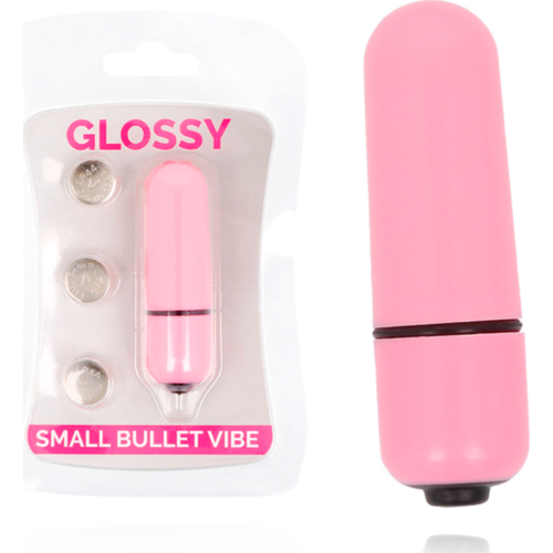Kompakt Bullet Vibrator GLOSSY - Vandtæt og Diskret