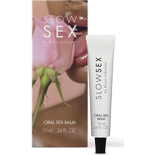 Oral Sex Balm Bijoux SLOW SEX 10 ml med Kokos Smag
