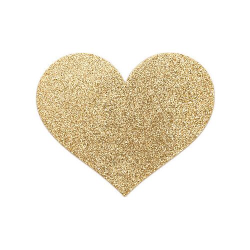 Body Decorations Bijoux Flash Collection Sorte Hjerte Brystvorte Covers